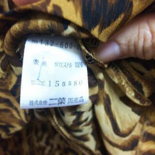 豹柄美品❗️スカートスーツ👗の画像