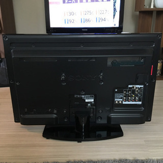 値下げ！美品。SONY 32型 KDL-32EX700の画像
