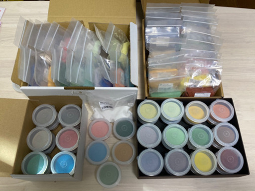 【総重量約8kg】カラーサンド砂 41色セット おまけ付