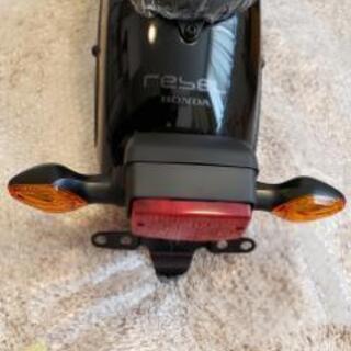 レブル250cc 新品純正リアﾌｪﾝﾀﾞｰセット Rebelの画像