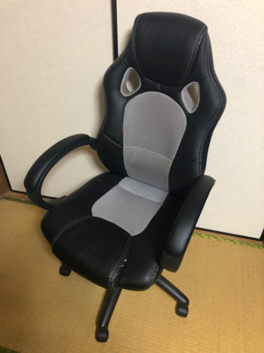 山新　チェア　椅子　イス　ゲーミング　ハイバック