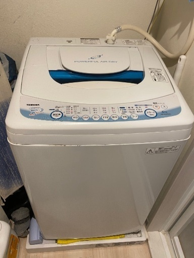 洗濯機 Toshiba AW-60GF(W) 6kg
