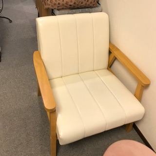 レトロ調コンパクトソファニトリ1pソファの画像