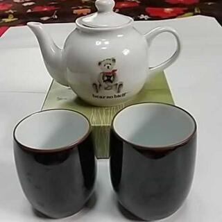 急須&夫婦湯呑み
