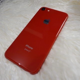 【超美品】iPhone8 256GB SIMフリー 赤 red 現在非売品モデル ※取りに来てくれる方3,000円オフ