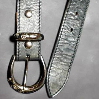 急募🔊  ハンドメイド等に❣️ビジュー 付き ブラック ベルト の画像