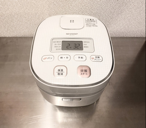 【商談中】シャープ 炊飯器 KS-C5J-W 2016年製　3合炊き