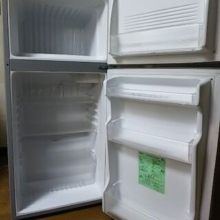 三洋２ドア冷凍冷蔵庫 SR-111P(SB) 2008年製の画像