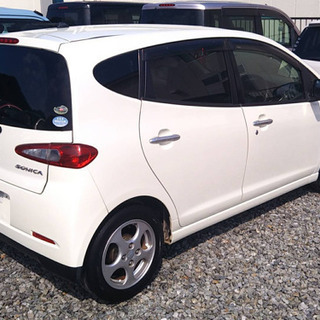 売却！名義変更済み！！！　ご自宅付近に納車！今年度税込みで車検２年付きＨ１９年ソニカ大人気ターボ白、スマートキー、アルミ、ＣＤデッキ、フル装備の画像