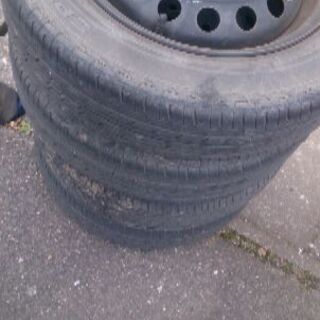 165/65Ｒ14 PCD100 4H ハブ径56 パッソ ルー...