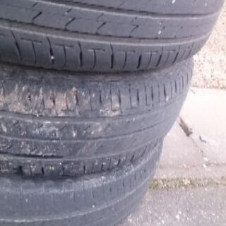 165/65Ｒ14 PCD100 4H ハブ径56 パッソ ルーミー タンク ミラージュ デリカD:2 トール ブーン軽自動車等に 転がし程度、の画像