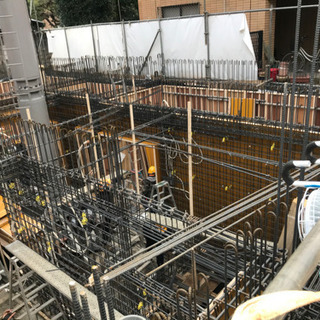 型枠工事、新人、経験者、募集の画像