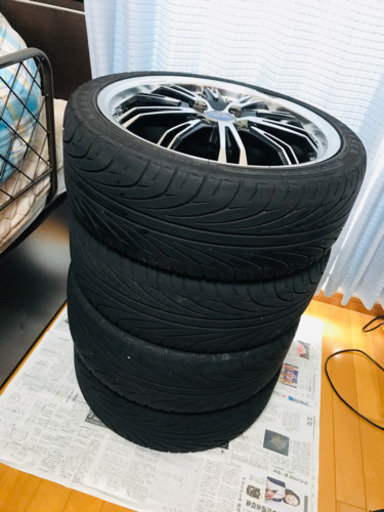 4本セット 205/40r17 深リム 6.5j