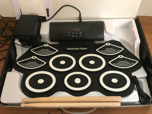 電子ドラム　ドラムセット　ポータブルドラム　カホン　打楽器