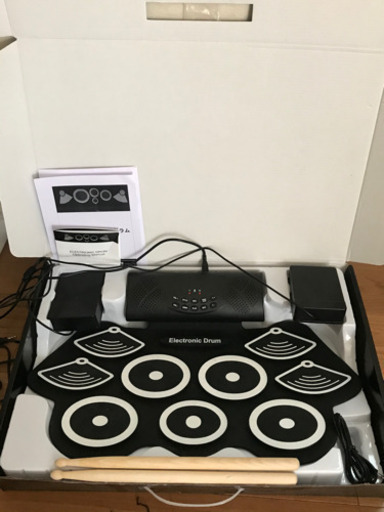 電子ドラム　ドラムセット　ポータブルドラム　カホン　打楽器