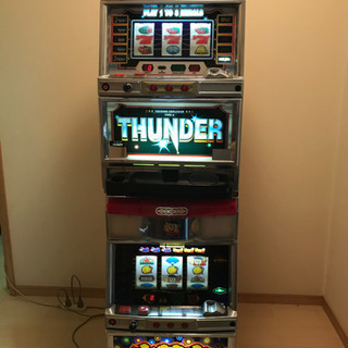 スロット　実機　大花火　サンダーV 2台の画像