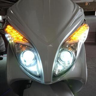 【再】スカブ44,45,46LEDヘッドライト、テールランプ 、メーターパネルの画像