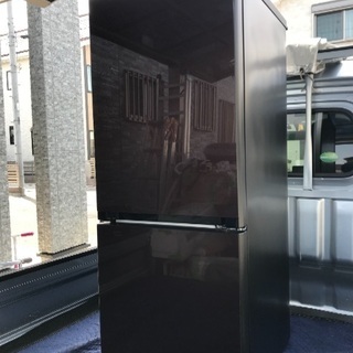 取引中2016年製ハイセンスダークブラウン冷蔵庫美品。千葉県内配送無料