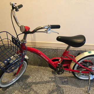 【商談中】子供用自転車　14インチ　補助輪付き