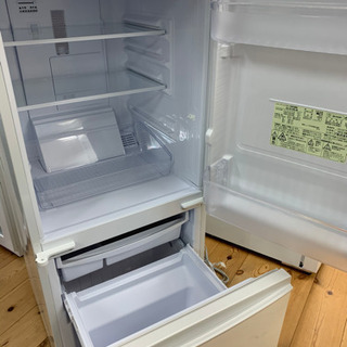 SHARP 冷蔵庫　SJ-D14B-W  2ドアの画像