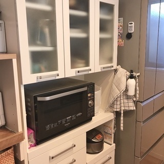 4日までに取りに来てくれる方お値下げします【値下げ】状態良　食器棚