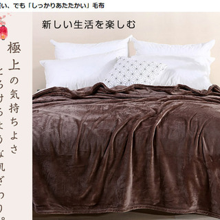 新品★毛布 シングル 温かい 静電気防止加工 マイクロファイバー...