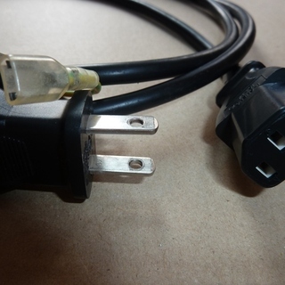 アース付き電源ケーブル　約1.85 ｍの画像