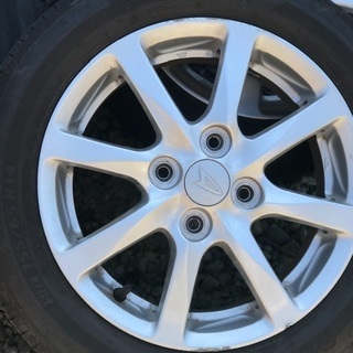 ダイハツムーブ　アルミホイールの画像