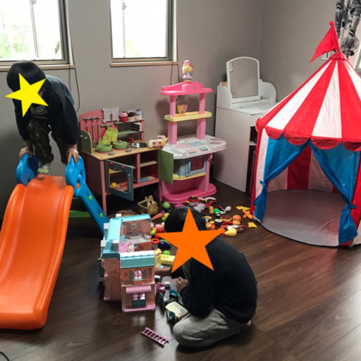 【売り切れ】すべり台★キッチンセット★IKEA テント★全部セットです★
