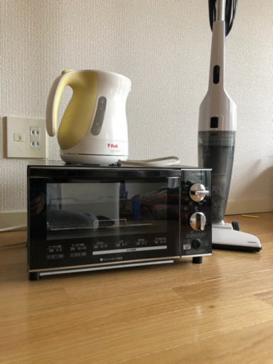 5号炊き炊飯器　トースター　ティファール　掃除機セット！