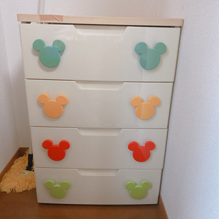 ミッキーのタンス 4段