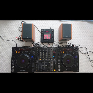 Pioneer CDJ set