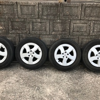 （prius）オリジナルのアルミホイール付きタイヤ（195 / ...