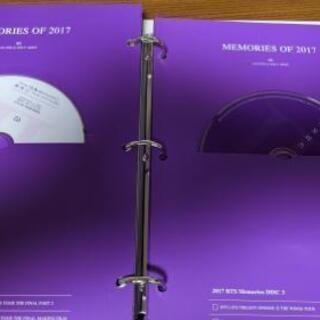 BTS　メモリーズ2017 DVD5枚の画像