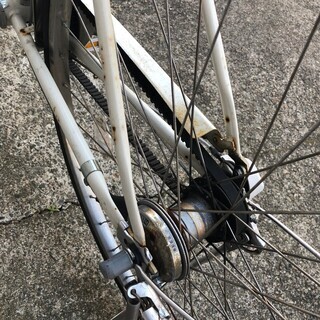 【MIYATA】 ミヤタ STAINLESS MAX ステンマックス ベルト 自転車 27インチ 3段変速 AUTO LED 二重ロック ママチャリの画像