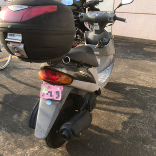 アドレスV125 黒　セル1発始動　タイヤ前後新品