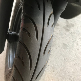 アドレスV125 黒　セル1発始動　タイヤ前後新品の画像