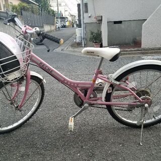 子供の自転車22インチ　水色のみの画像