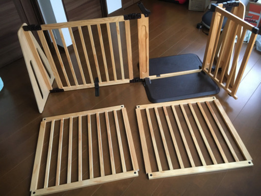 日本育児　木製パーテーション