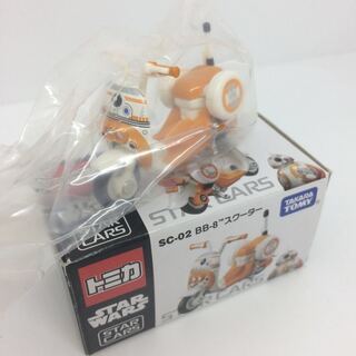 【スターウォーズ×トミカ：STAR CARSストームトルーパー&BB-8スクーター】STAR WARS ミニカーの画像
