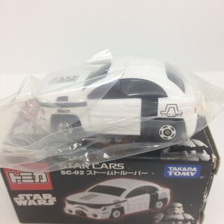 【スターウォーズ×トミカ：STAR CARSストームトルーパー&BB-8スクーター】STAR WARS ミニカーの画像