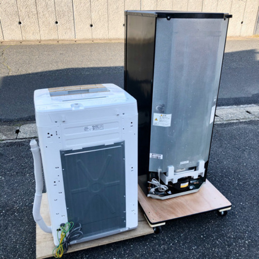 お買い得?生活家電セット⑤?✨三菱２ドア冷蔵庫・ハイアール5.0Kｇ洗濯機・ニトリ 電子レンジ?✨?配達設置可能✨❕他にも家電セット販