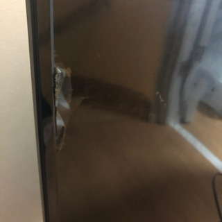 テレビ　40型　液晶割れてますの画像