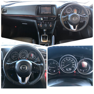 マツダ　アテンザワゴンXD Lパッケージ　クリーンディーゼル 純正ナビ　フルセグ　BカメラBluetooth DVD　レダークルコン革シートヒーターの画像