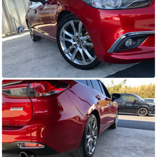 マツダ　アテンザワゴンXD Lパッケージ　クリーンディーゼル 純正ナビ　フルセグ　BカメラBluetooth DVD　レダークルコン革シートヒーターの画像