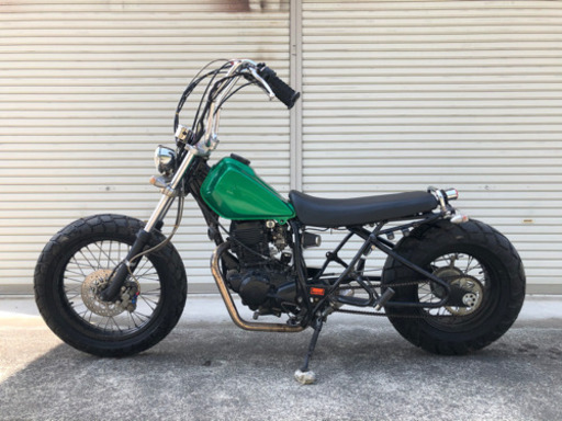 YAMAHA  TW200 フルカスタム　リジットフレーム　スカチューン