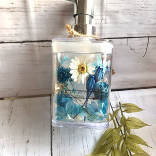 ⭐️Flowerソープボトル⭐️空色