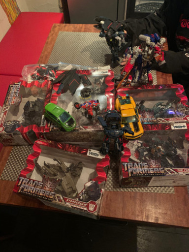 トランスフォーマー大小合わせて11体