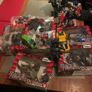 トランスフォーマー大小合わせて11体