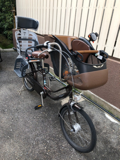 子供乗せ自転車　3人乗り